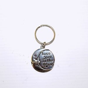 Pewter key ring/key chain